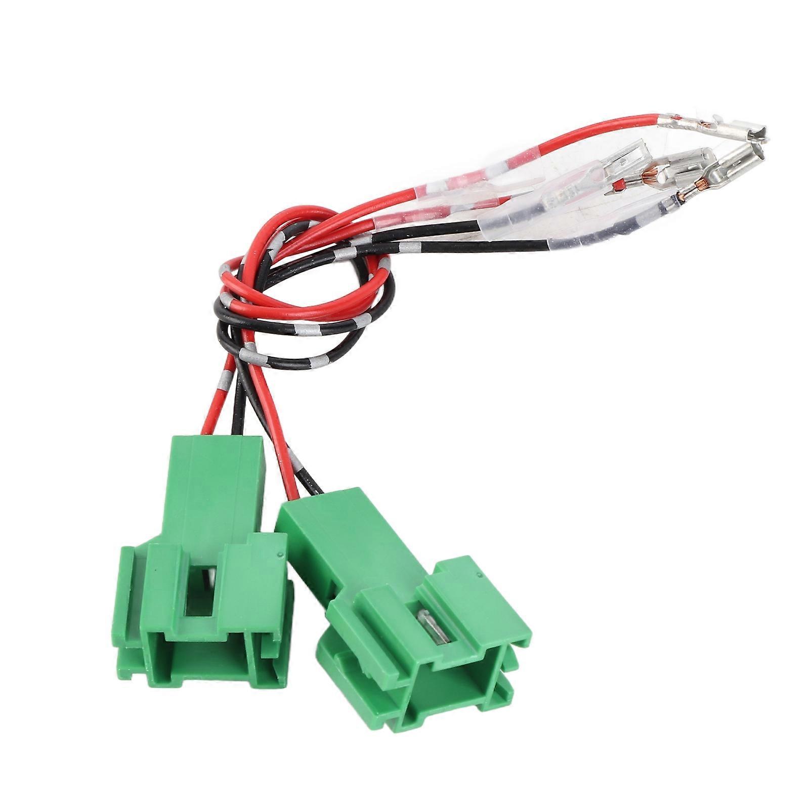 12V ABS door speaker adapter plug for secure wiring connection