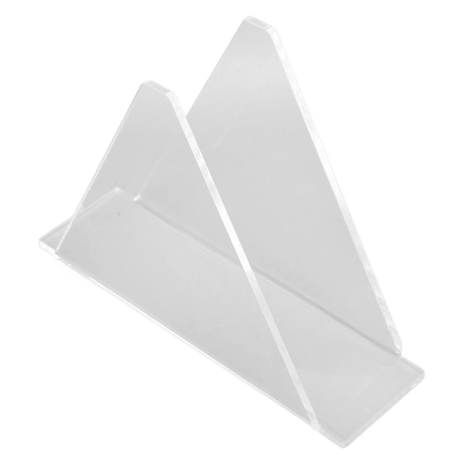 Rustic Acrylic Napkin Holder for Kitchen, Vertical Dispenser, Dining Table