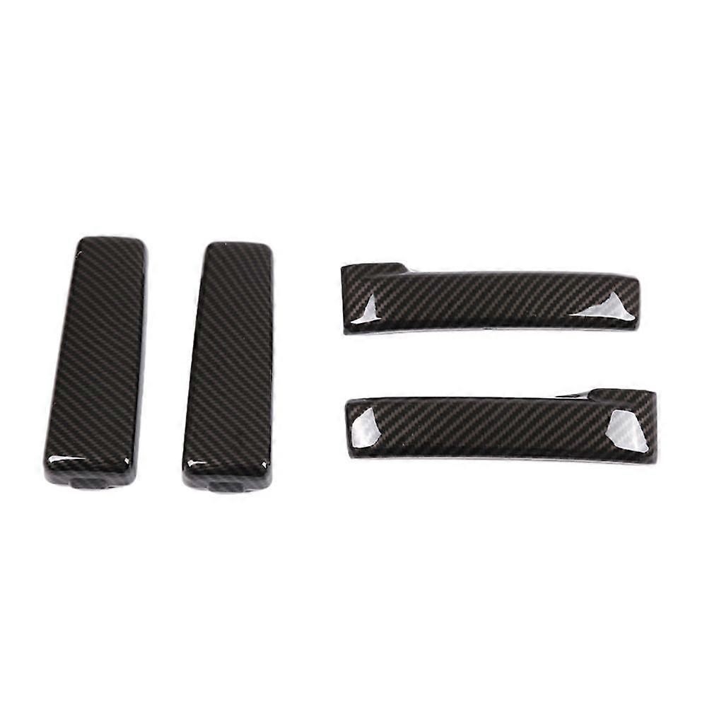 4PCS Car Interior Door Handle Cover Trim Door Stickers for 2007-2021 Carbon Fiber