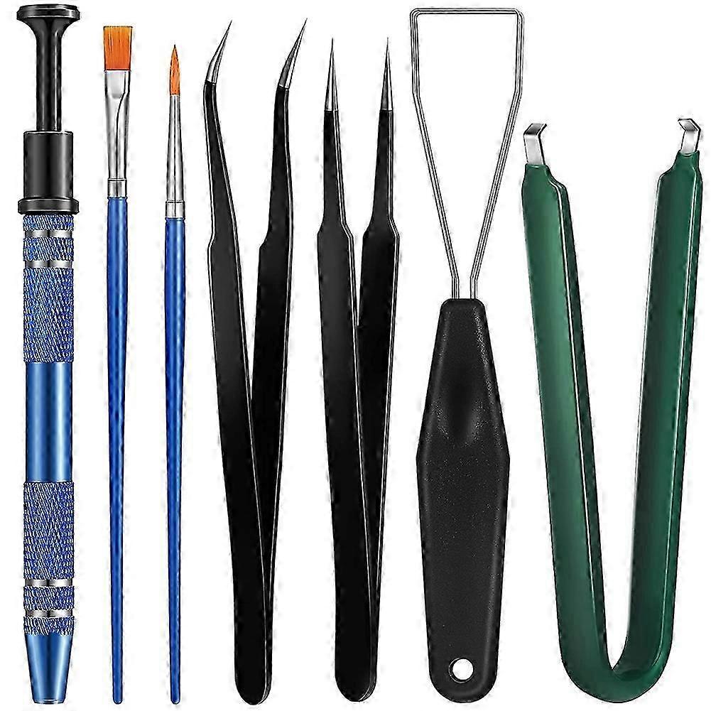 7 Pieces of Keyboard Lubricating Oil Switch Puller Kit IC Extractor Switch Puller Key for Removing