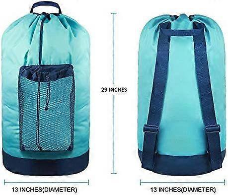 Laundry Backpack with Shoulder Straps, Portable Wash Bag fast