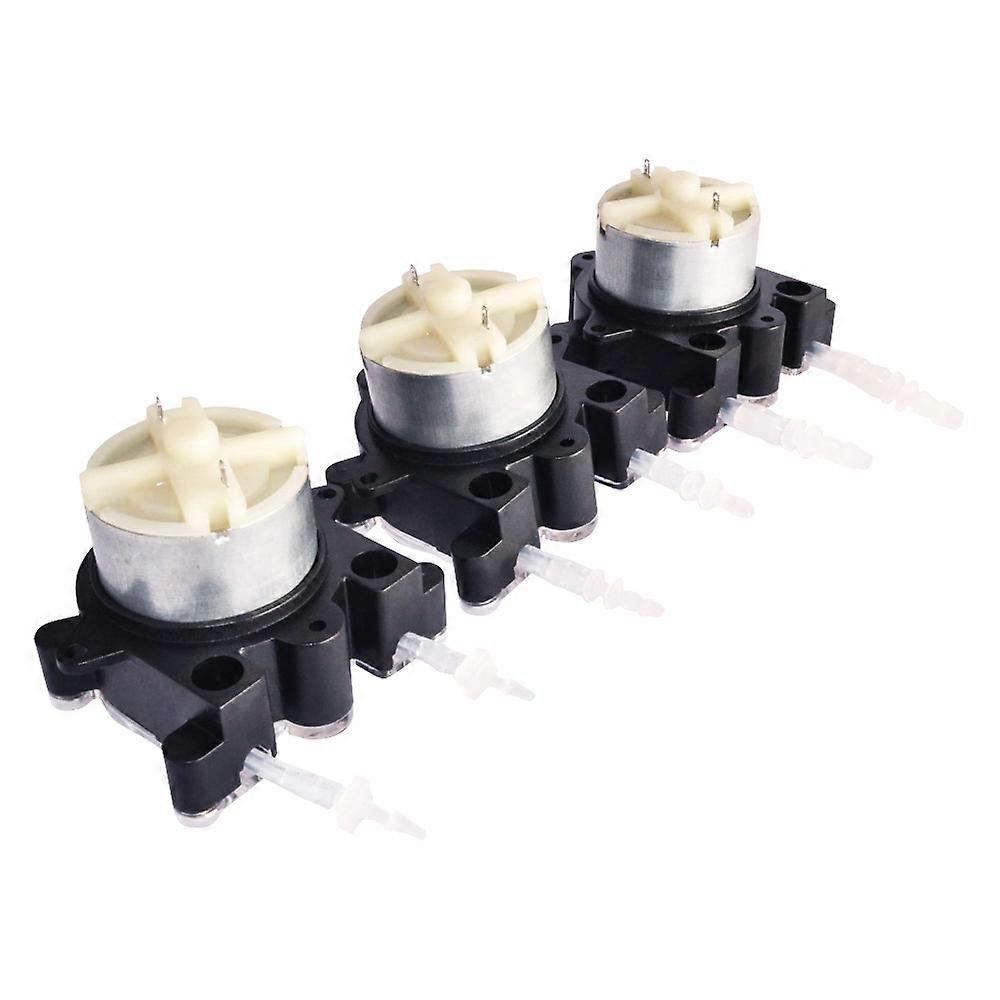 High-Flow Peristaltic Pump Miniature Dosing Pump Peristaltic Hose Pump for Lab Aquarium Chemical Analysis