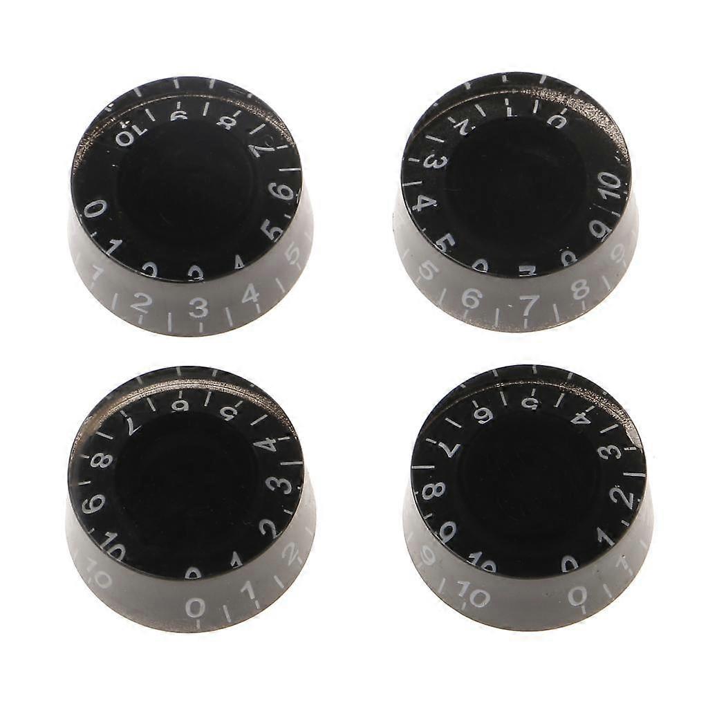 Set of 4pcs Speed Guitar Control Knobs for LP Parts Replacement