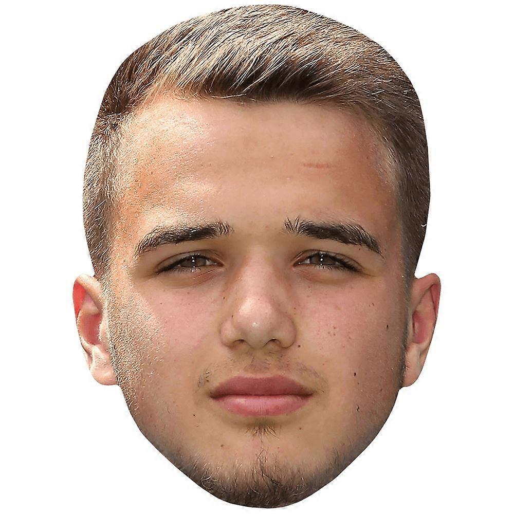 Nicolas Raskin (Stubble) Big Head. Larger than life mask.