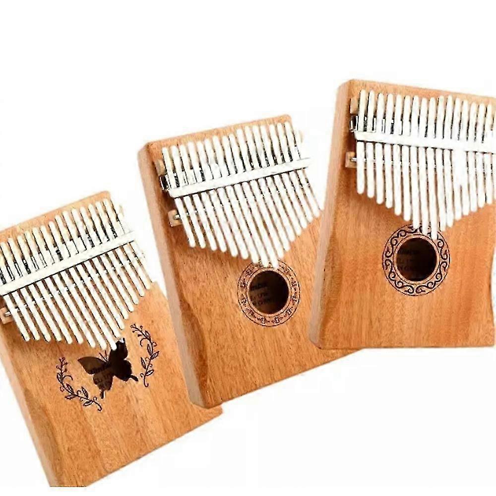 con Thumb Piano 17-Keys Solid Wood with Accessories-Handguard Lossless Sound Quality
