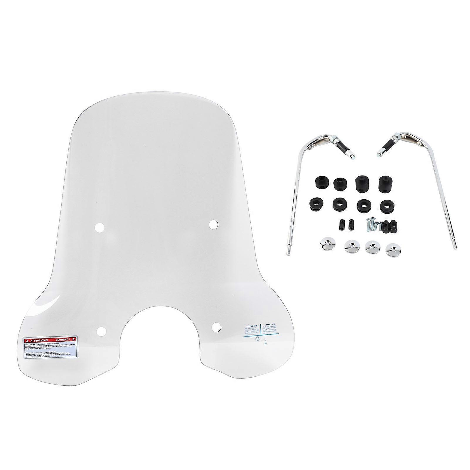 Motorcycle Windshield Windscreen Scratch Proof Protective Enhanced Comfort Wind Deflector Replacement for Primavera