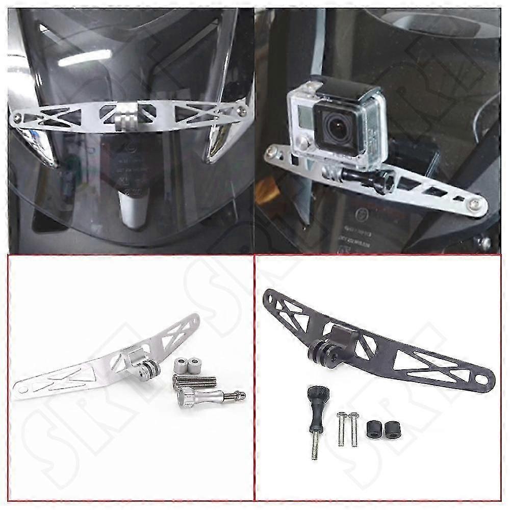 מתאים ל BMW K1600 GT GTL GA K1600B K1600GT K1600GTL אופנוע שמשה קדמית Go Pro מצלמה סוגר מקליט מצלמת מתלה מחזיק הר P2025032600623