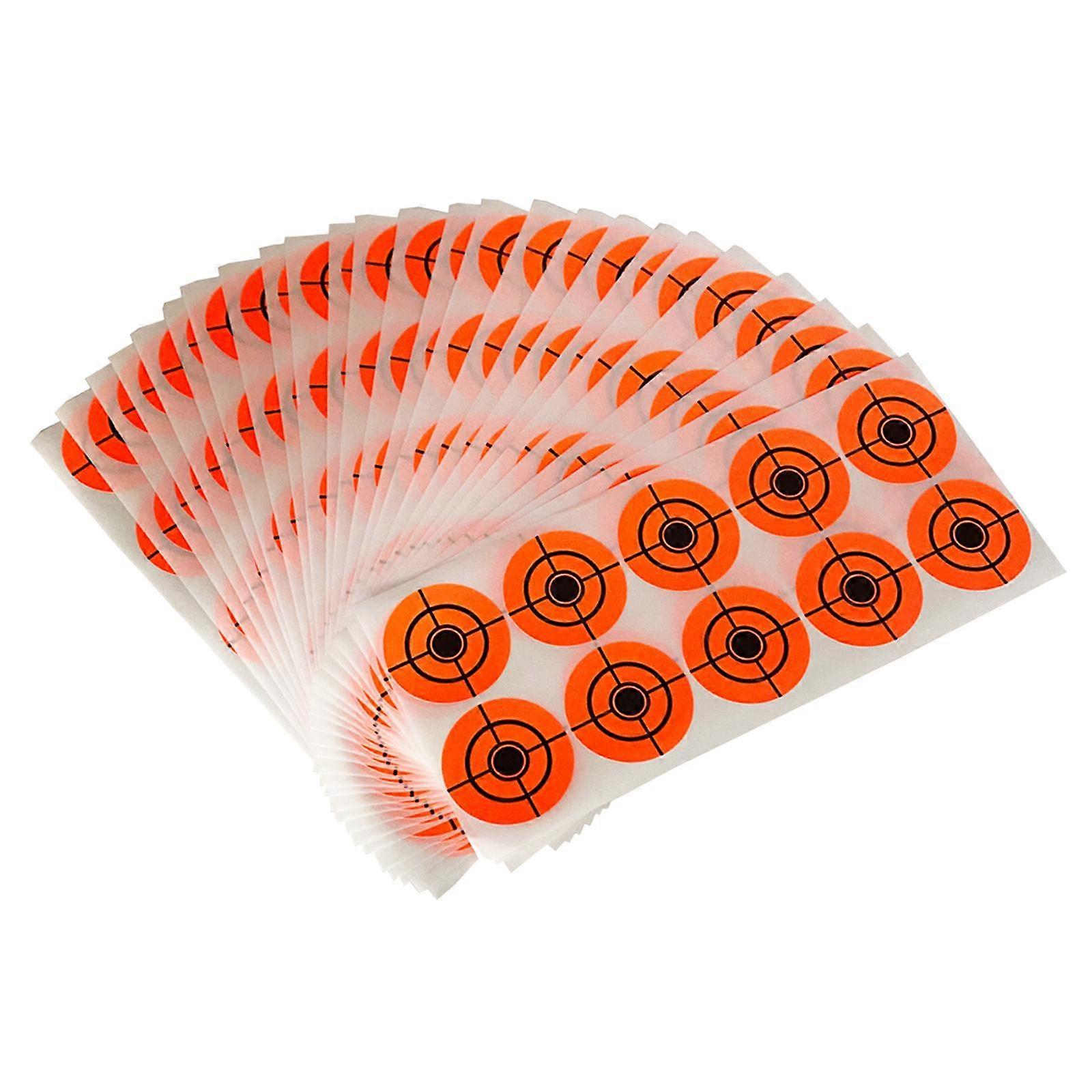 25 Sheets Target Stickers Shooting Exercise 1.57" Paper Stickers Accessories