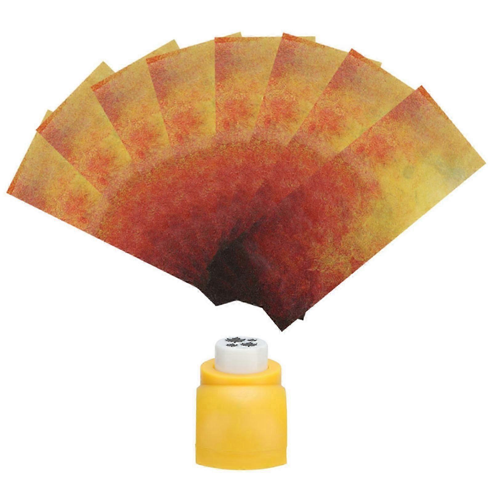 مجموعة لكمة ورقية صغيرة ، ملحقات DIY على شكل ورقة ، للحرف الورقية ، بطاقات المعايدة وسكرابوكينغ مع 8 أوراق [hoja de arce]