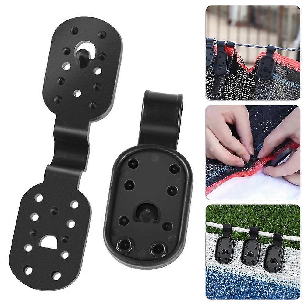 50pcs Shadecloth Heavy Duty Lock Grip Reusable Sunshade Cloth Clips for Net in Greenhouses