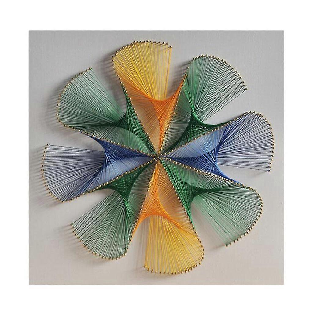 Vintage String Craft Geometric Flower - String Art Kits DIY Home Decor for