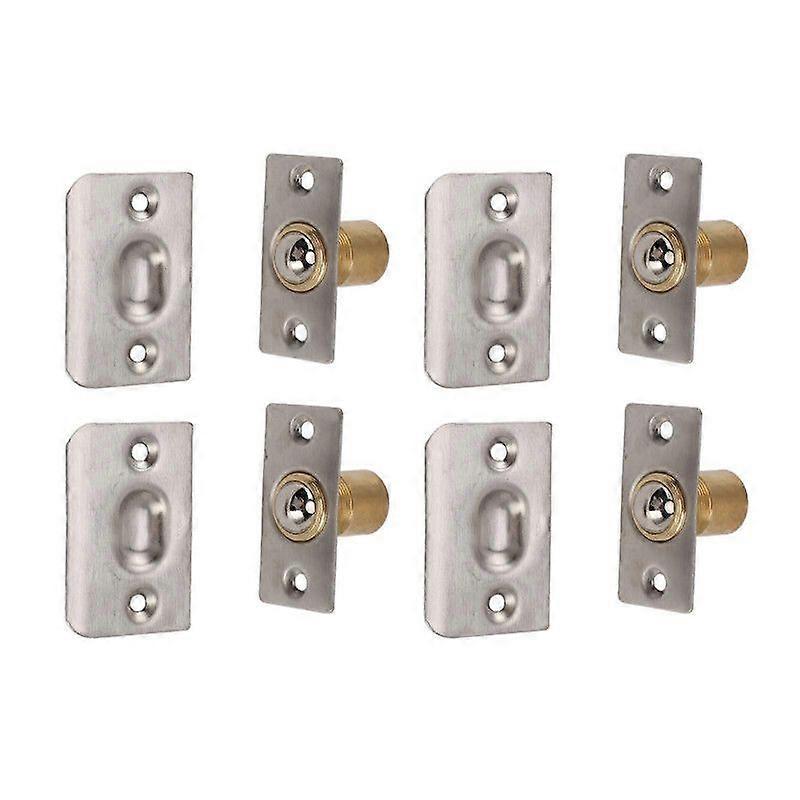 4pcs Door Ball Catch Solid Brass Adjustable Spring Closet Ball Latch for Cabinet Pantry
