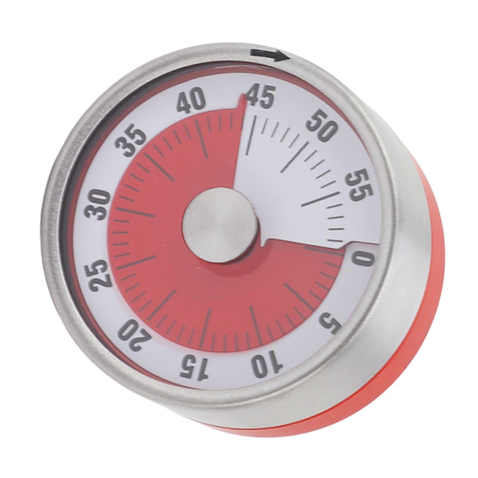 Kitchen Timer Red Alert Practical Magnetic Cooking Timer for Kitchen Cooking Homework Running 