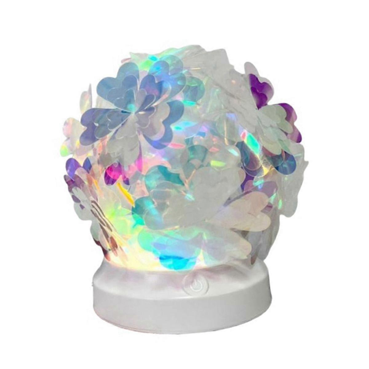 Romantic and Color-Changing Night Light with Soft Bedside Illumination for a Cozy Bedroom Atmosphere