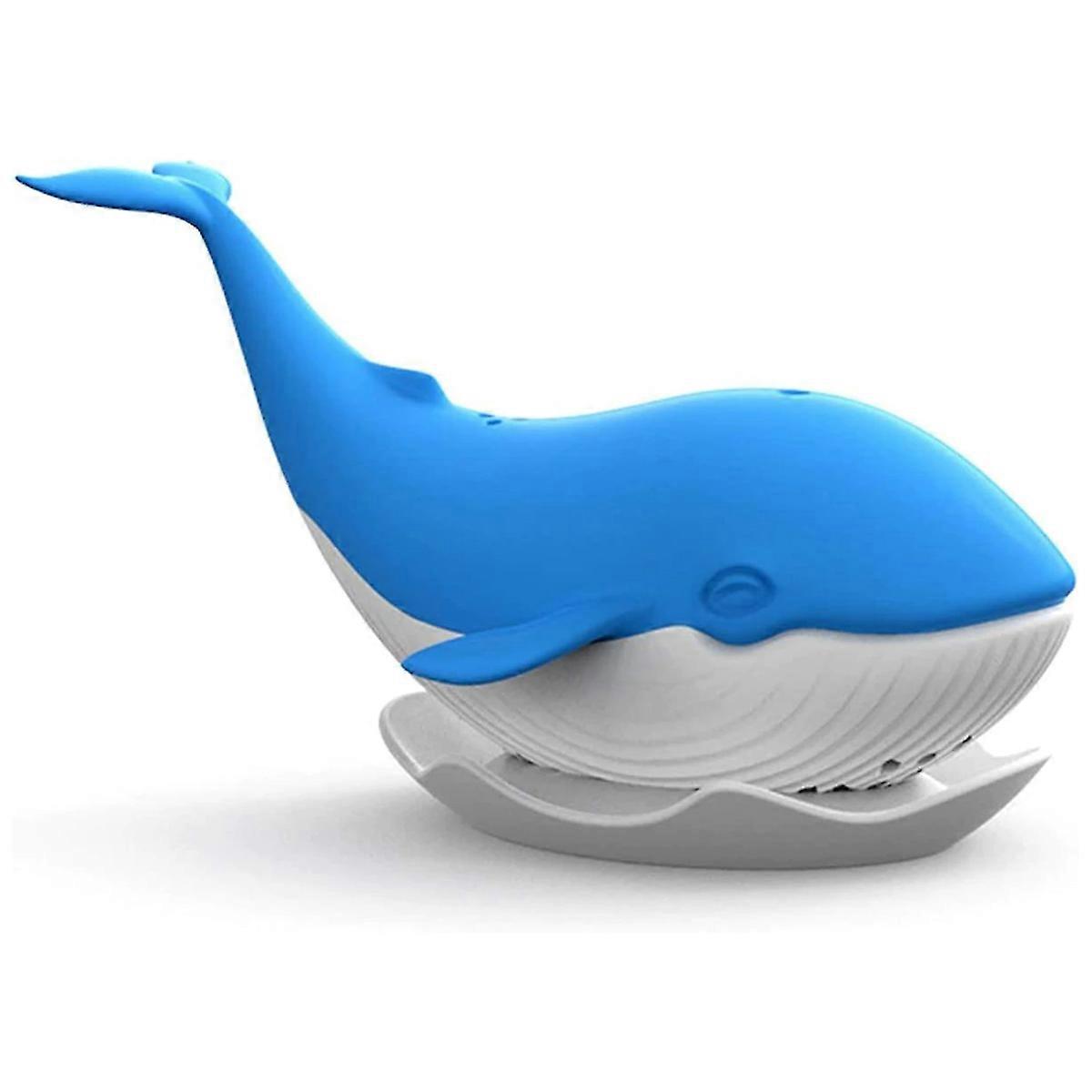 Tea Steeper, Whale Shape, Silicone, Reusable Tea Filter, Loose Leaf Tea