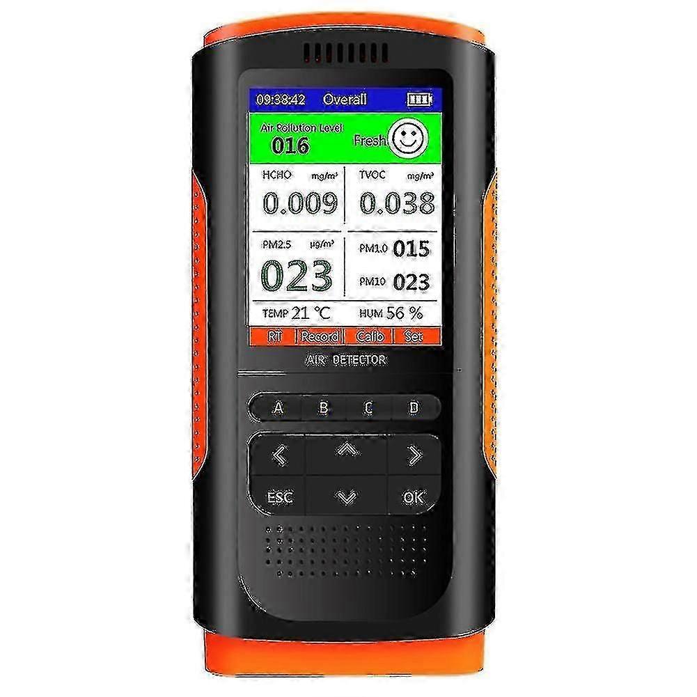 Formaldehyde Detector Quality Monitor Pm 2.5 Portable Display Pollution Meter Mini Dust Tester Car Tangrui