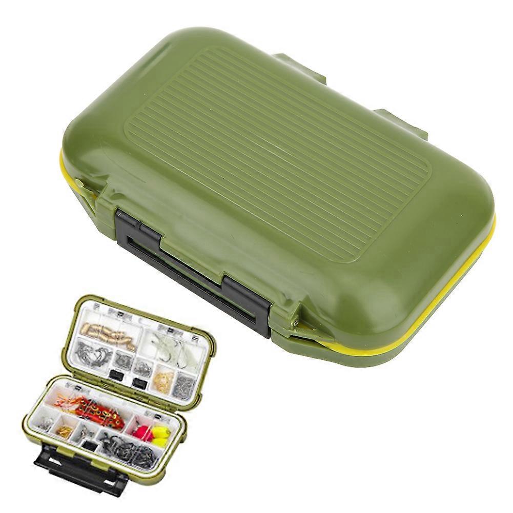 ABS Wasserdichte Angelausrüstung Box Köder Köderhaken Aufbewahrungskoffer Organizer Container Zubehör
