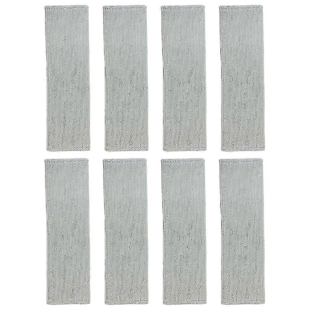 Cleaning Cloth Mop Household Mopping Cloth Replacement Cloth 8 Pcs
