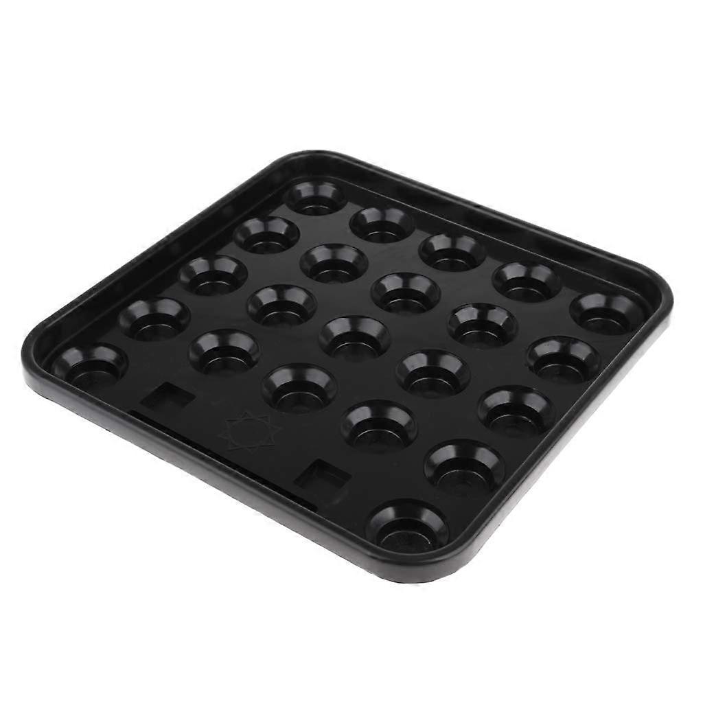 31x31cm Plastic Pool Snooker Ball Tray Carrier Storage Case Holding for 22 Balls