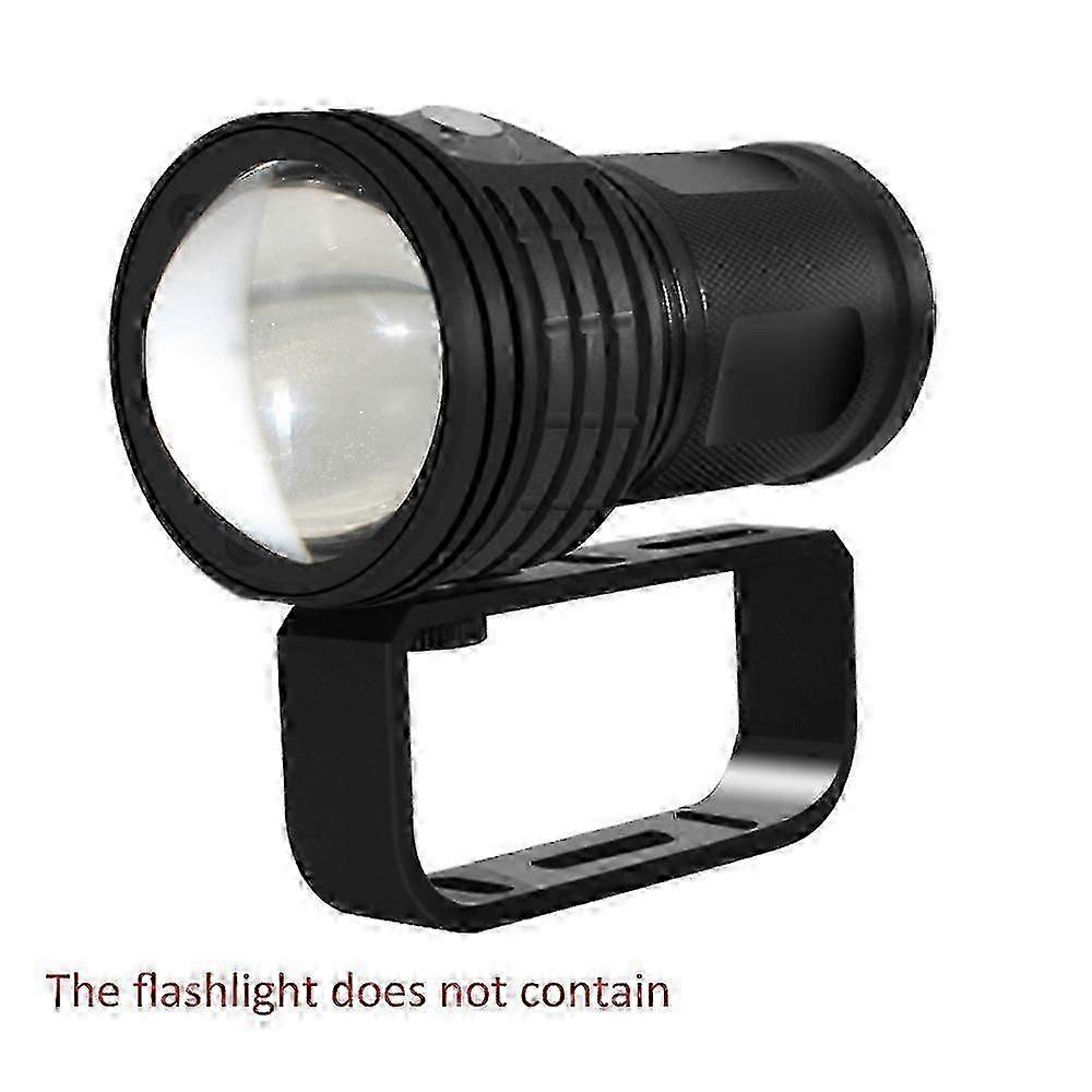 Professional Diving Photographic Flashlight Handle Mount Scuba Flash Light U-Type Handle Mount Edition c
