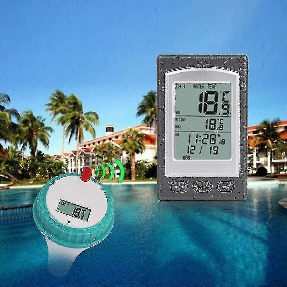 Wireless Pool Thermometer - Digital Floating Pool And Spa Thermometer-yu