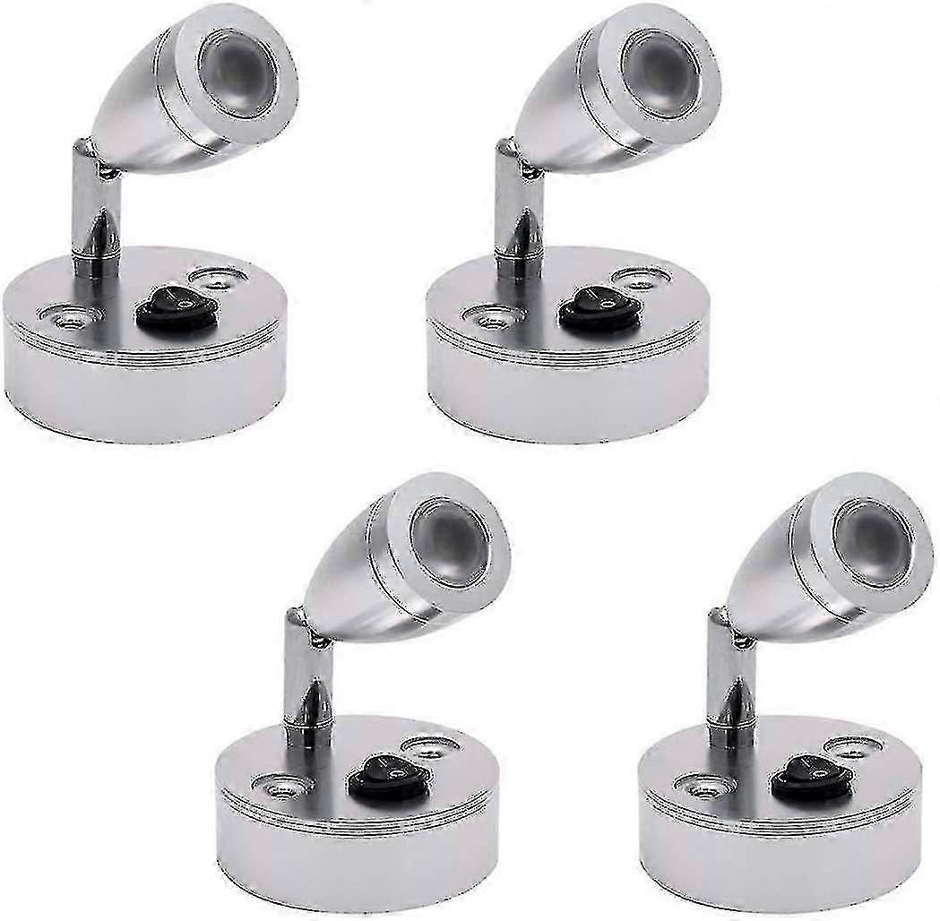 Indvendig belysning spotlampe Auto LED-lys 2stk-RV læselampe 3000k 180 rotation til autocamper båd campingvogn autocamper autocamper