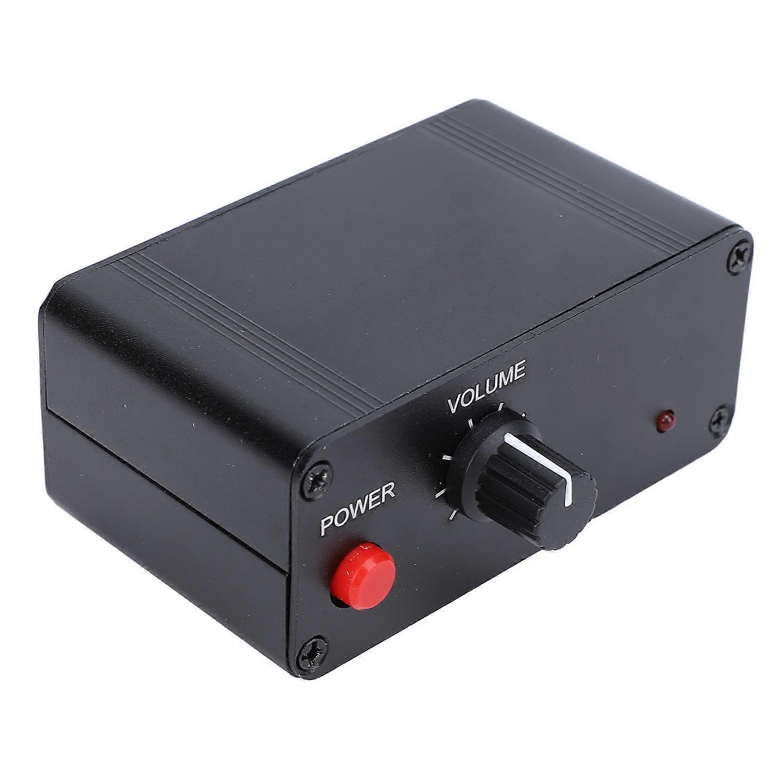 Sound Preamplifier 20dB Gain Dual Op Amplifier with 3.5mm Input to 3.5mm Output DC 5V‑16V