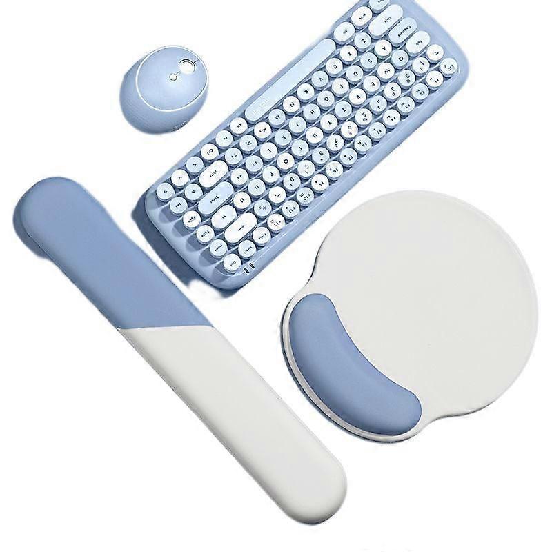 Memory Foam Keyboard Wrist Rest Pad and Mouse Wrist Cushion Support