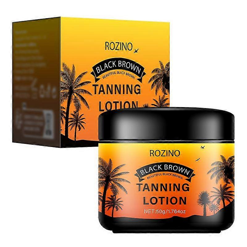 50G Self Tanning Lotion Moisturizing Tanning Cream for Natural-Glow Fast Tanned Brown Tanning Gel for Face Body