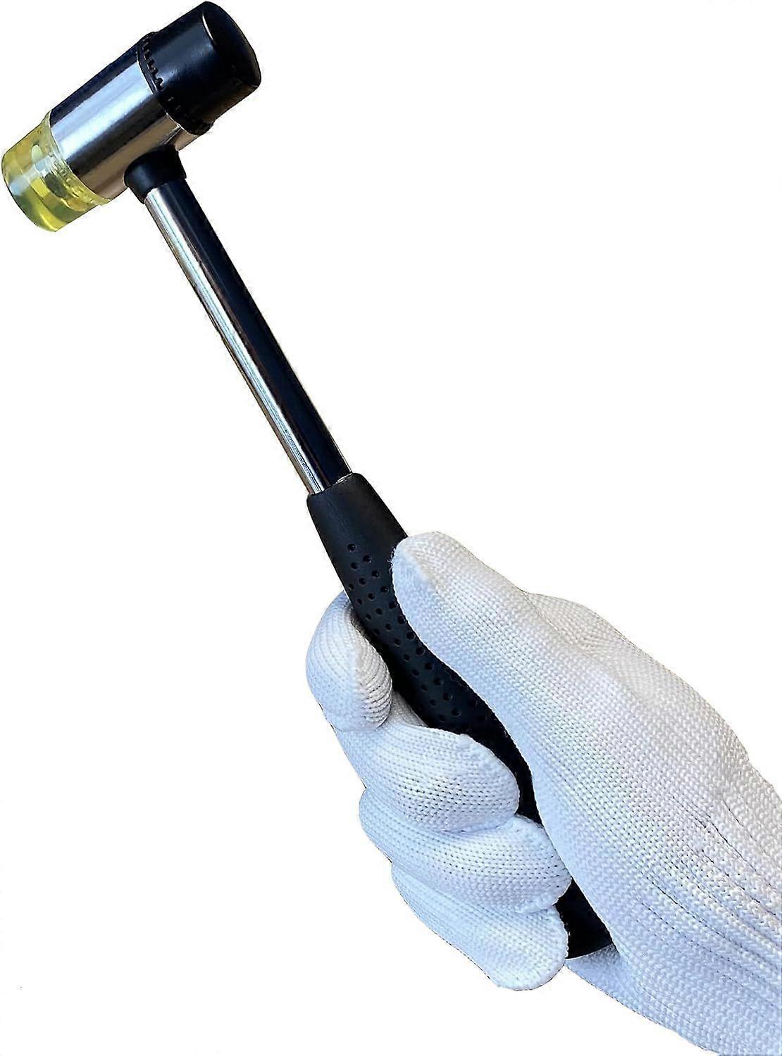 Rubber Mallets, Rubber Hammer, Non-Slip Rubber Hammer, Non-Slip Rubber Hammer, Double-Sided Soft Rubber Mallets