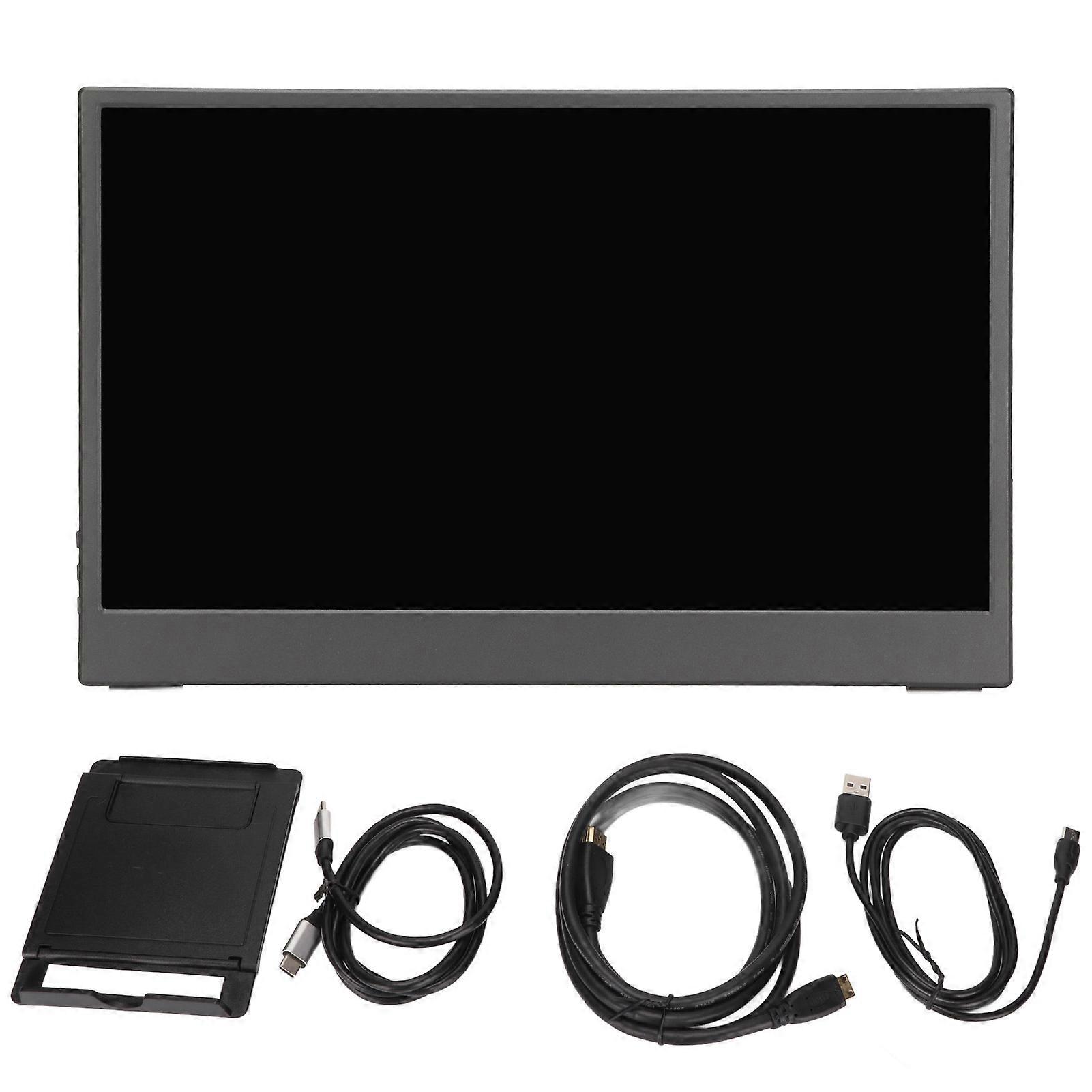 Laptop Monitor 13.3 15.6in High Resolution 1920x1080 Freesync High Definition HDR Smoother Screen USB Portable Monitor