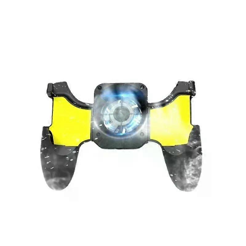 Mobile Phone Gaming Accessories Controller Cooling Fan compatible for PUBG Aim Shooting Gamepad Joysticks compatible for IPhone Samsung Huawei Xiaom