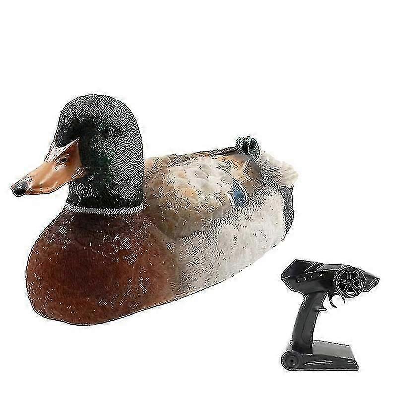 V201 RC Duck Boat - 2.4GHz Waterproof Remote Control Hunting Motion Boat For Swimming Pools