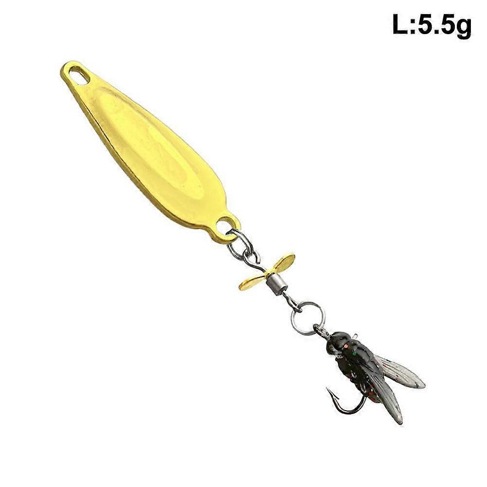 Spinner, Löffel, Metallköder, Mikroangelköder, kleine Pailletten, Long Shot Köder