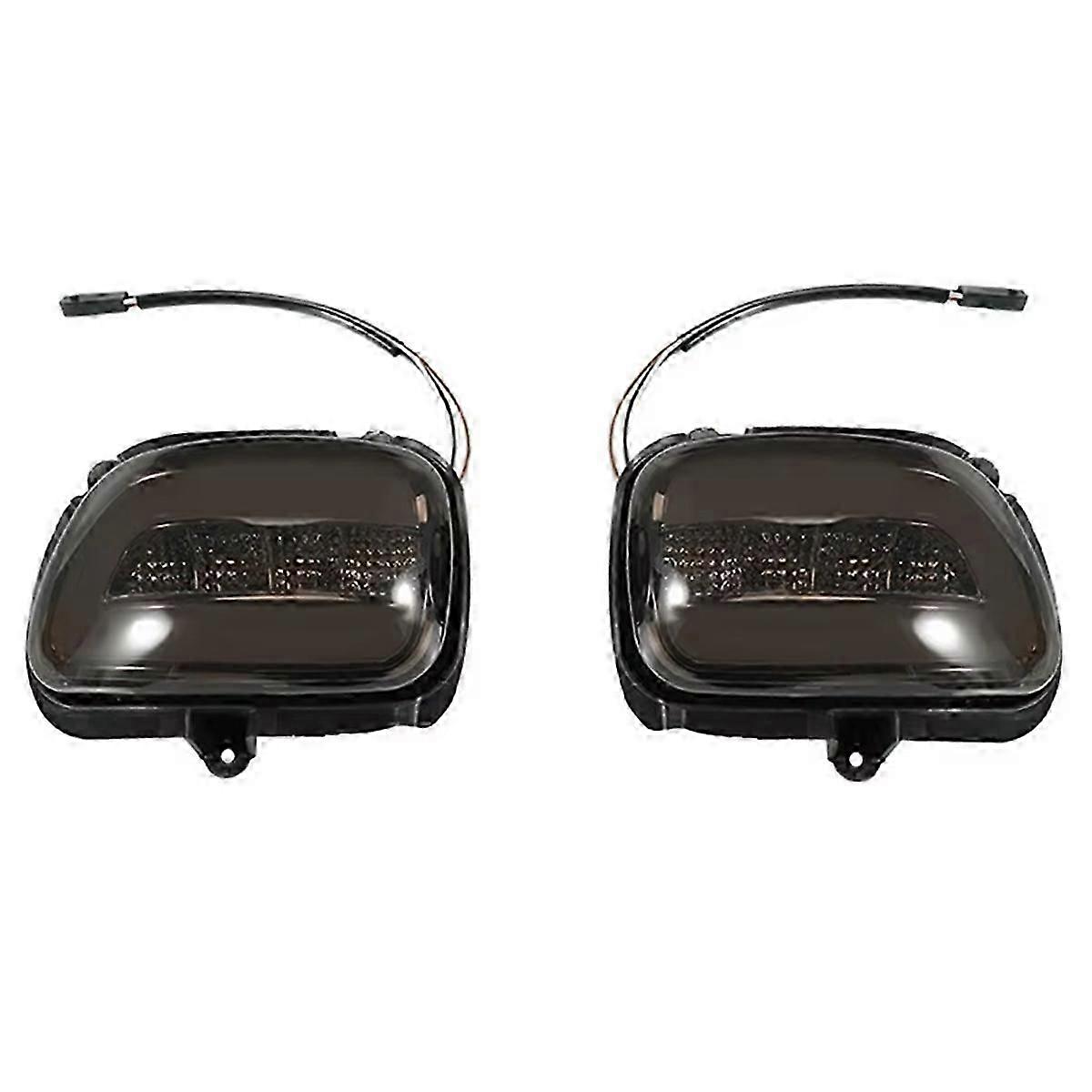 LED Turn Signal Mirrors Compatible with Honda Goldwing GL1800 F6B 2001-2017