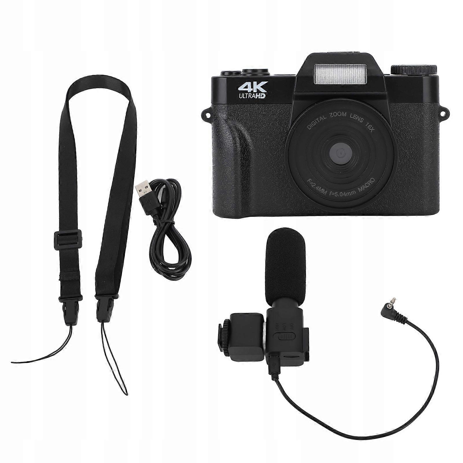 4k Digital Camera 16x Digital Zoom 48 Mp