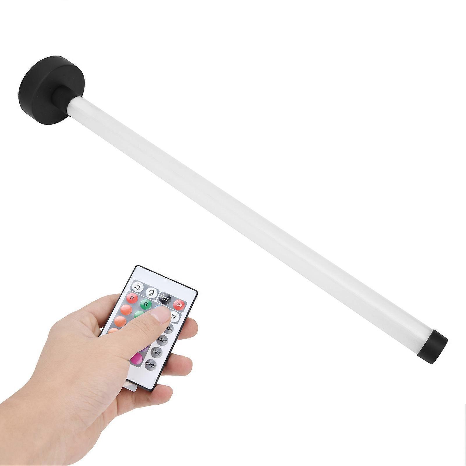 Floor Lamp RGB WIFI 16 Million Colors Modern 24‑Key Remote Control Vertical Corner Light for Study Room Restaurant US Plug 100‑240V