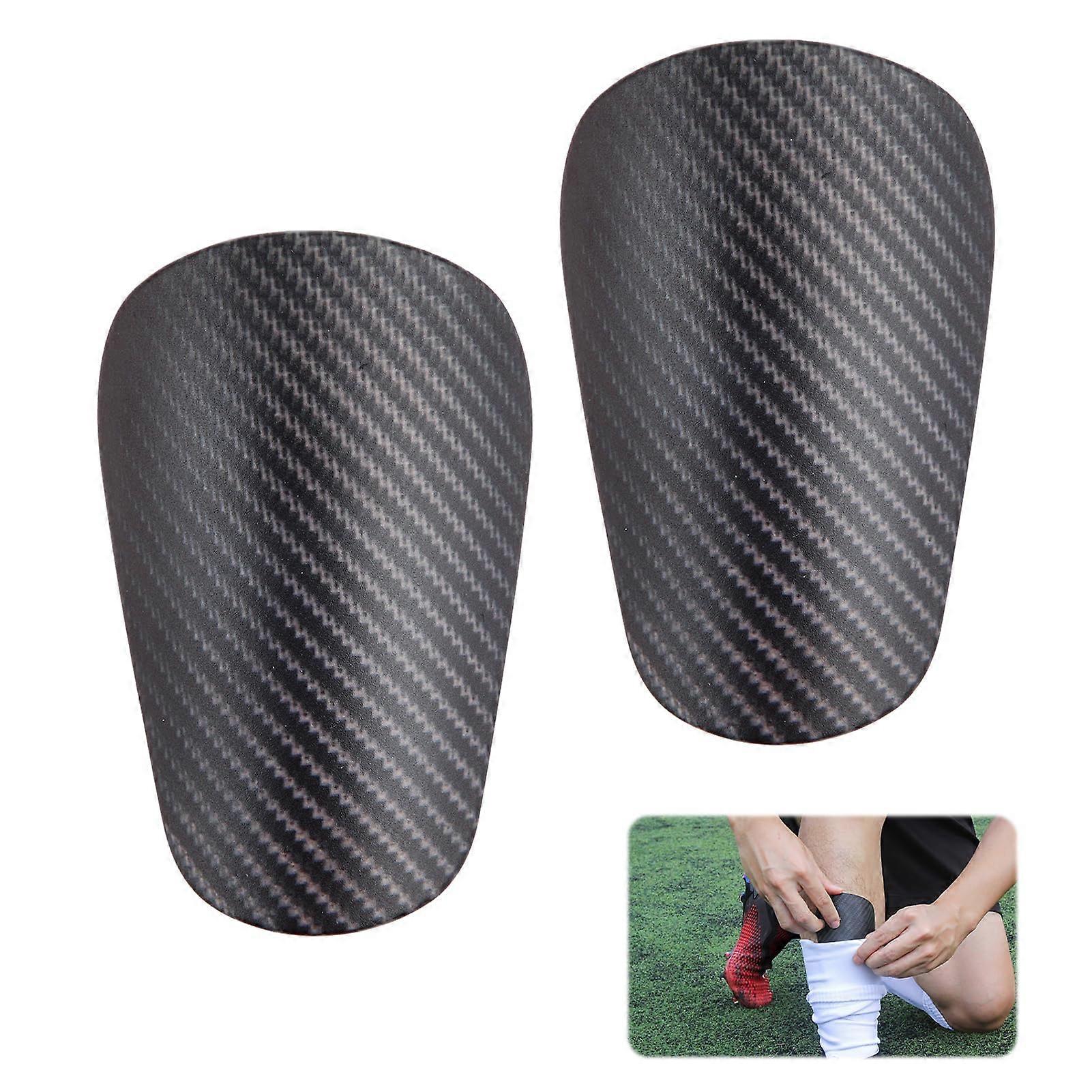Mini Shin Pads, Small, Pack of 2, Football Certified, for Men, Women, Kids (10x6cm)