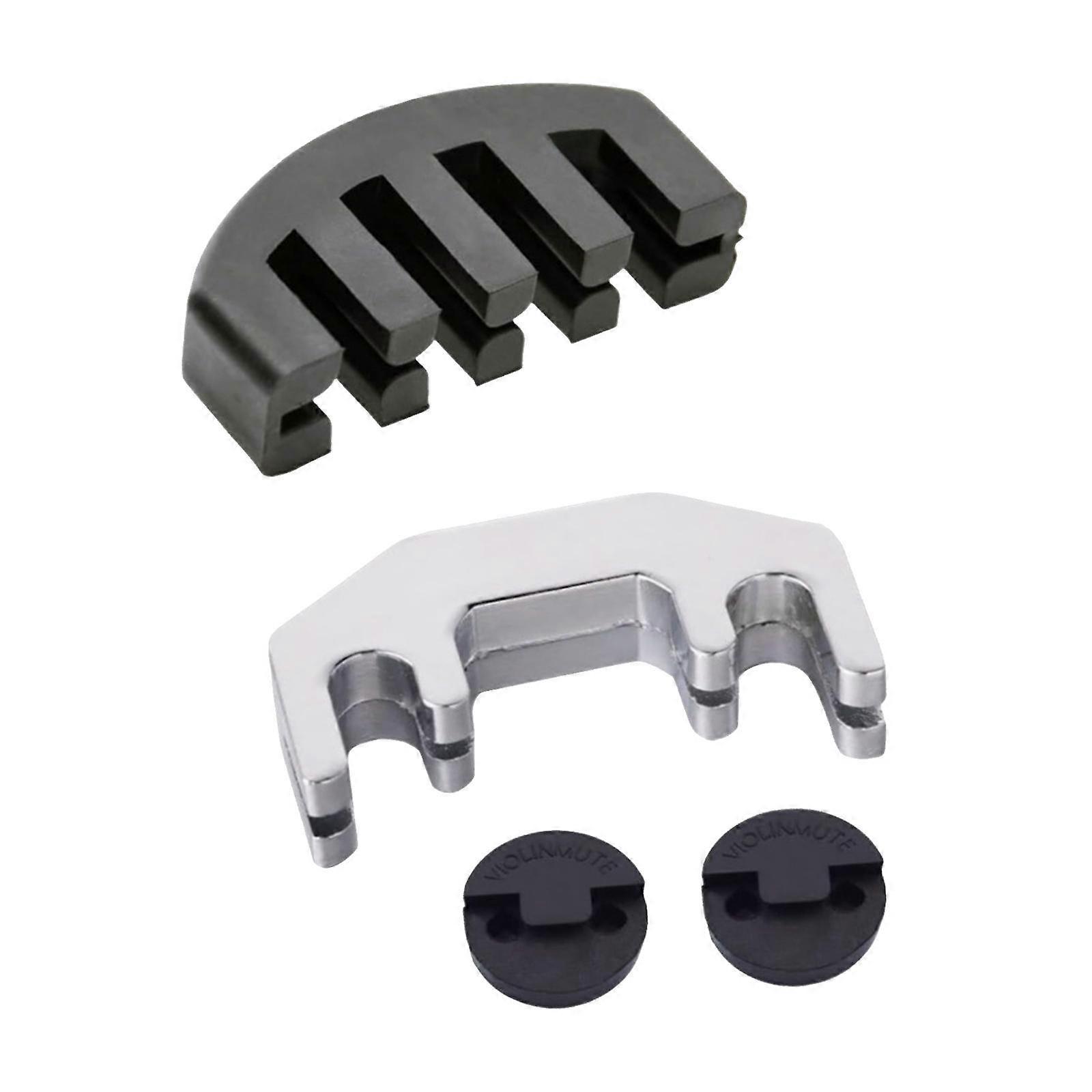 Violin Muffler Compact Violin Mute String Dampener Replacement Supplies