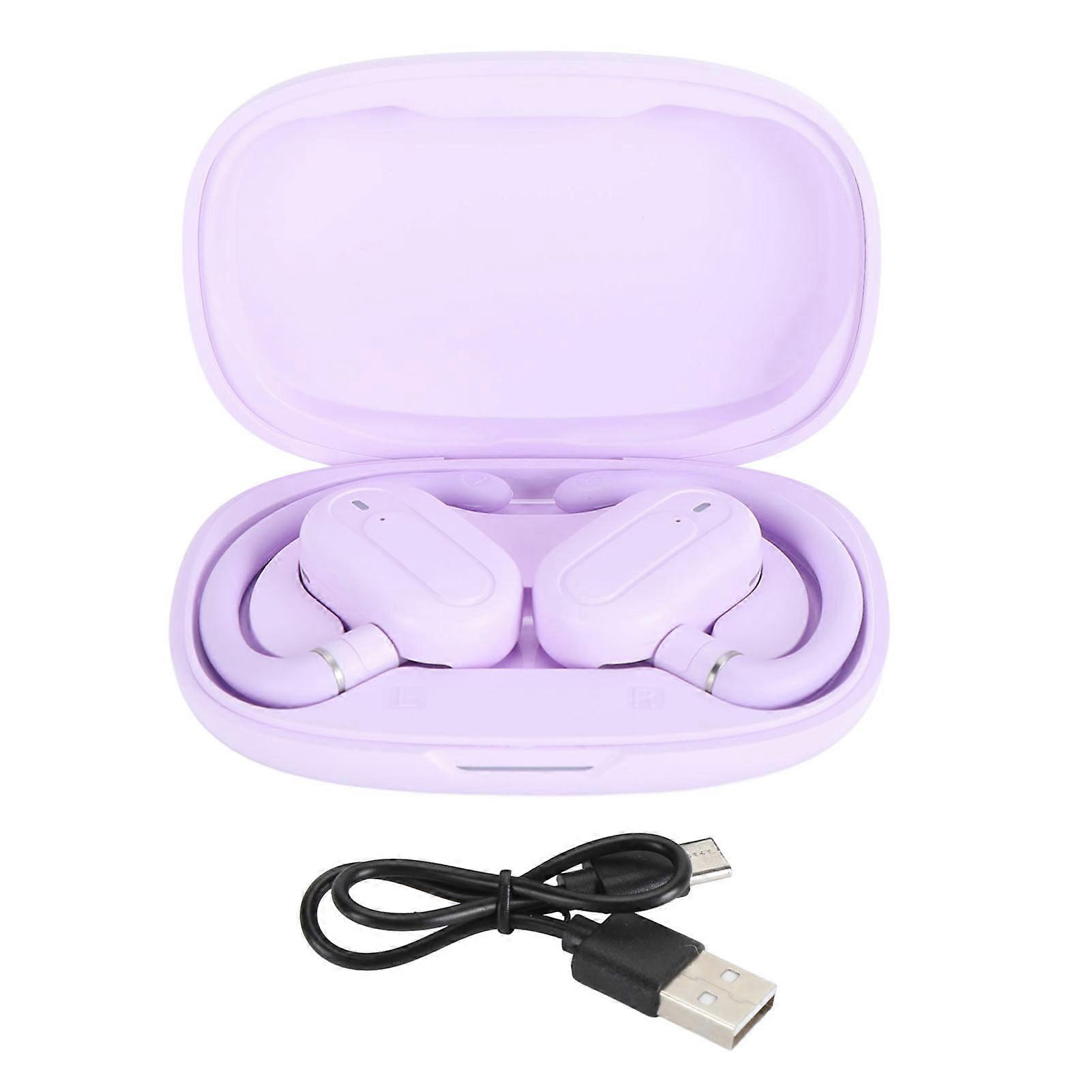 Bone Conduction Earbuds: IPX7 Waterproof, Type C Charging, Open Ear Bluetooth Headphones