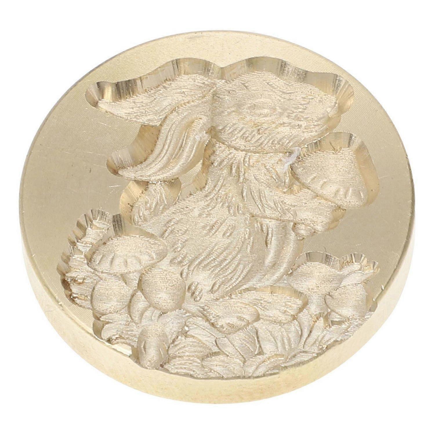 1pc Bunny Wax Seal Cartoon Rabbit Envelope Wax Seal Decorative Bunny Wax Seal