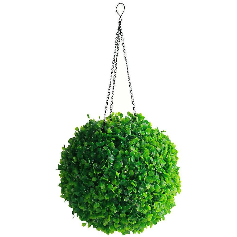 Artificial Hanging Topiary Balls, Solar LED Light for Stylish