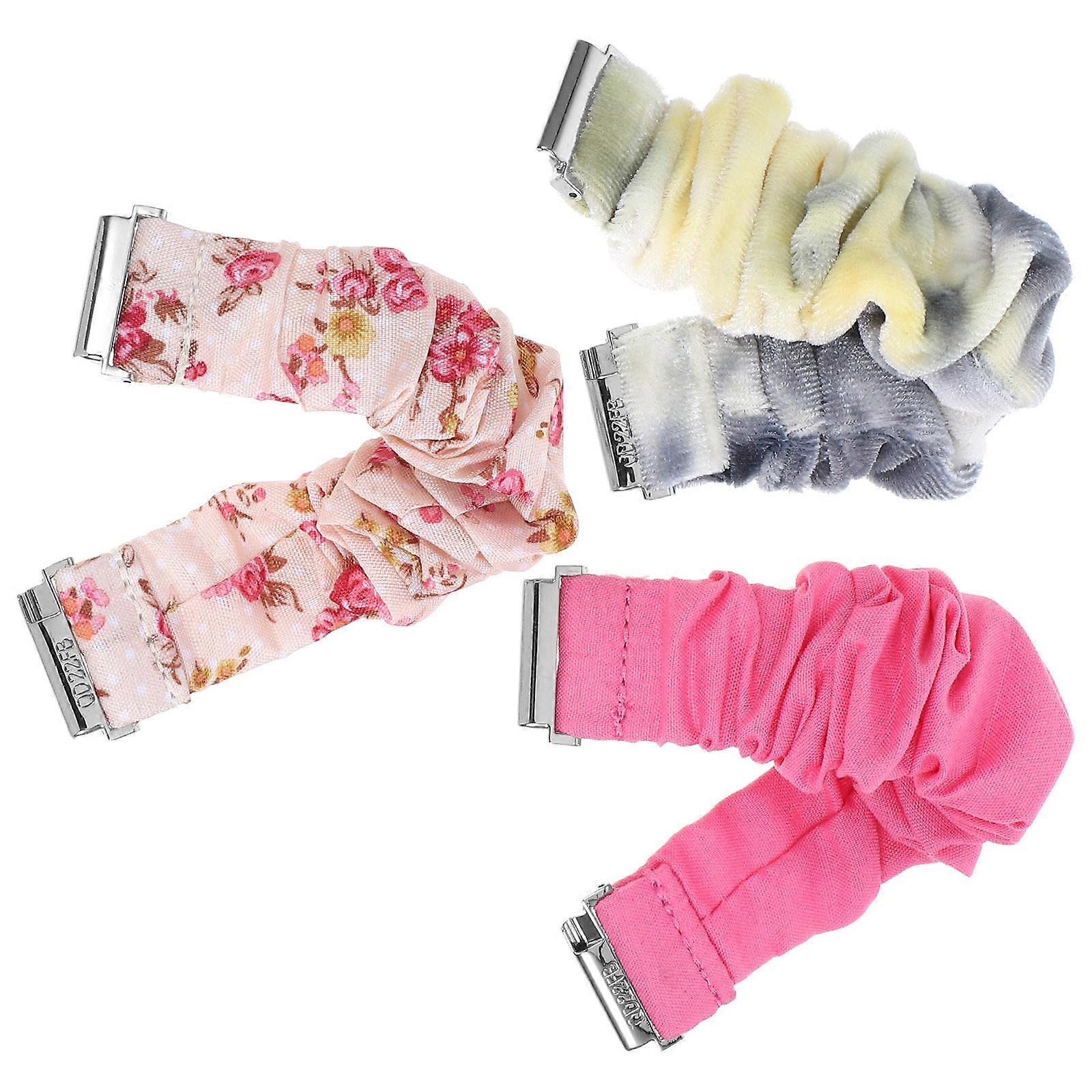 3pcs Fashion Watch Straps Watch Replacement Accessory Compatible for