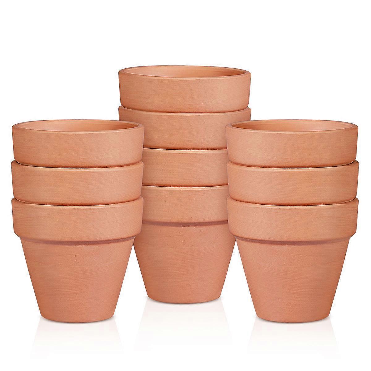 Smooth Texture Terracotta Pots for Plant Enthusiasts