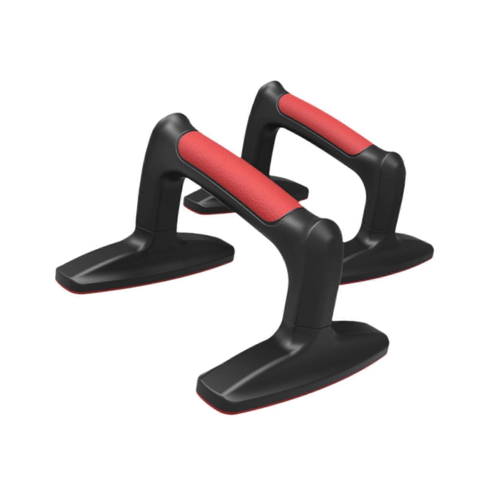 2 Pieces Push Up Grips Fitness Equipment for Strength Training Rot
