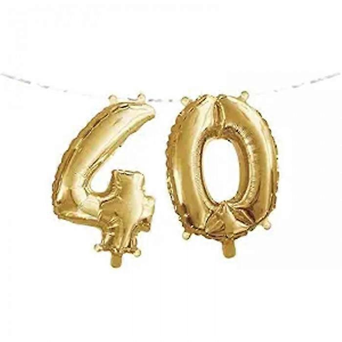 Creative Party Number 40th Birthday Foil Balloon