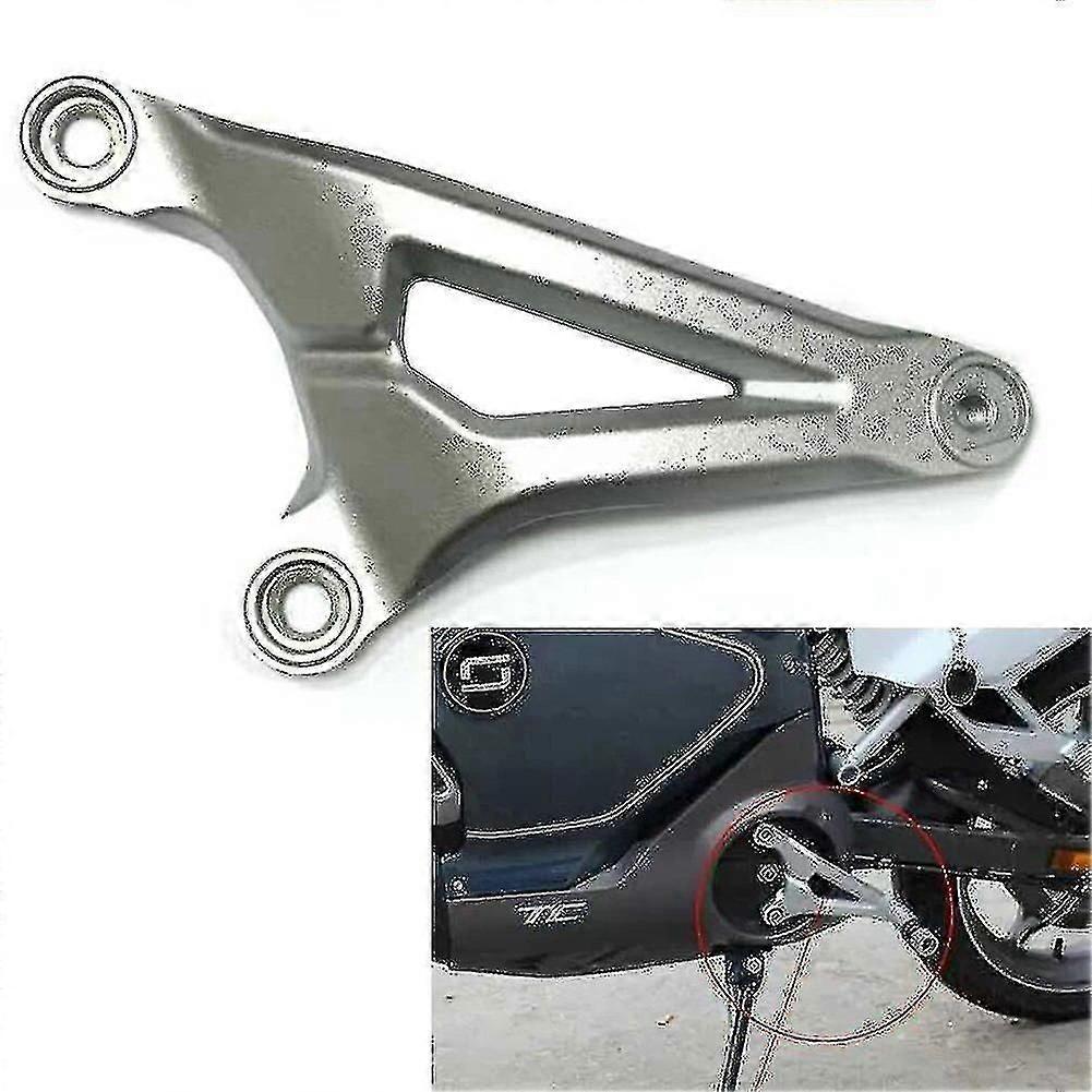 Footrest Assembly with Connecting Bracket & Tube for Super Soco TC/TS Scooter Pedal Replacement