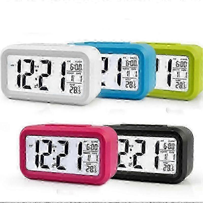 Electronic Alarm Clock Digital Backlight Display Time Temperature Desktop Table Clock Home Decor Led Digital Clock hwy