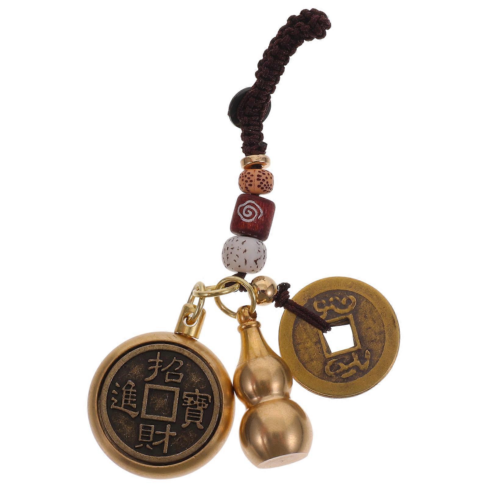 Decorative Festive Keyring Key Chain Decoration Everyday Use Bag Key 3-Piece Set