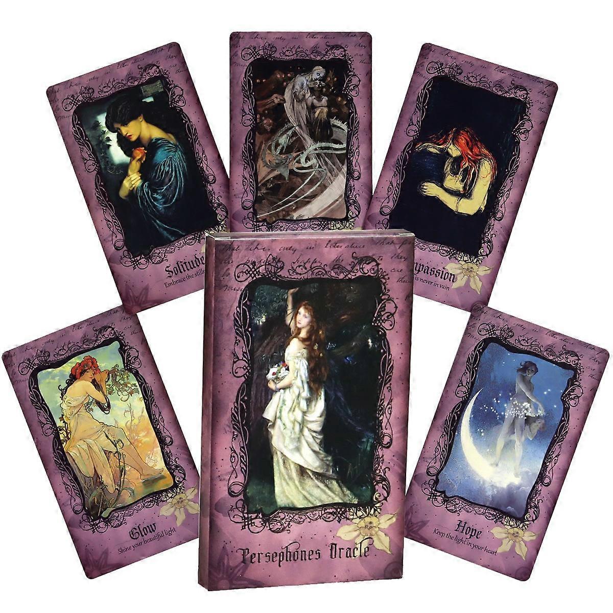 Persephone Oracle Cards: Greek Mythology Intuitive Readings